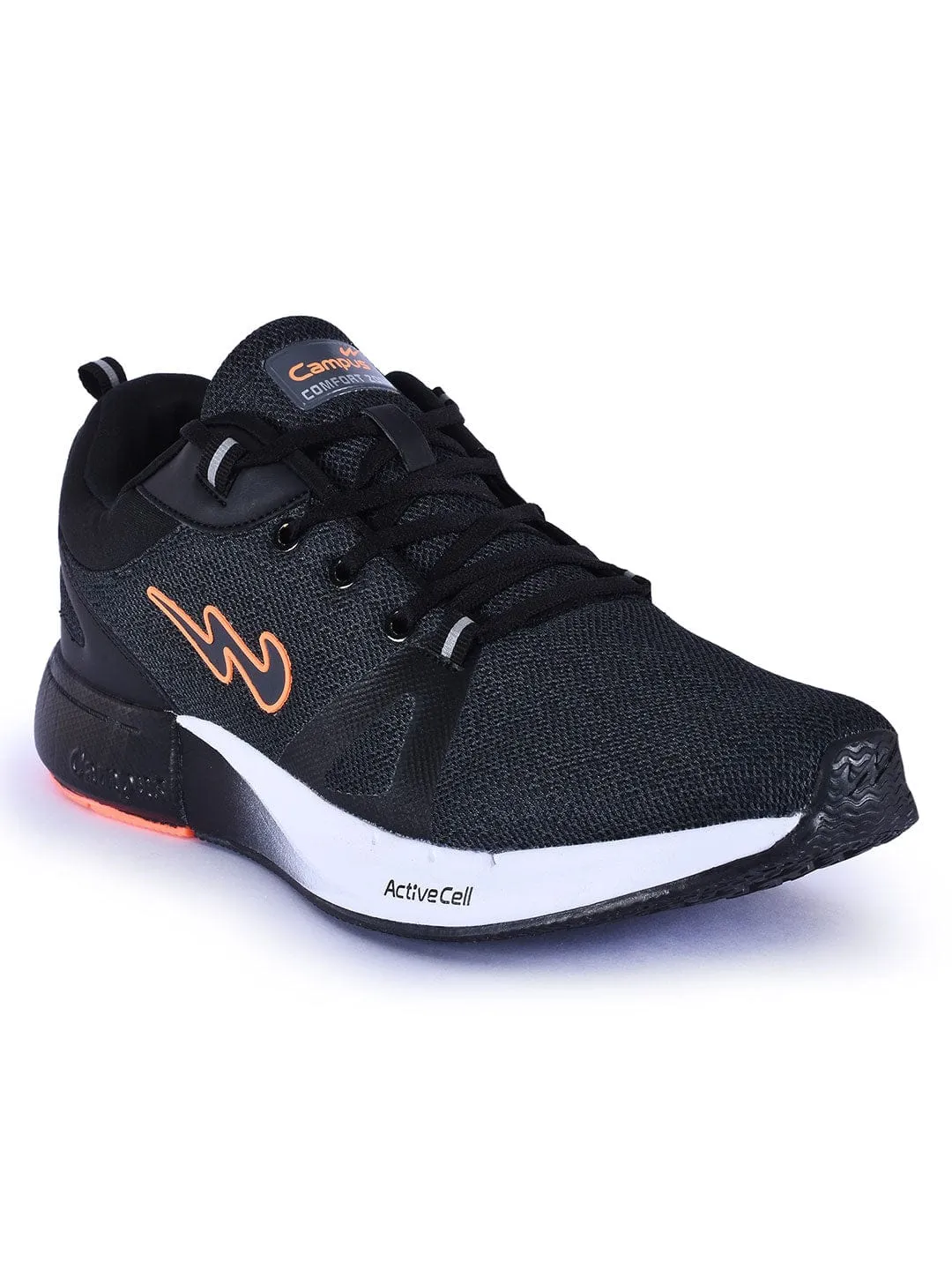 CAMANDO Black Men's Running Shoes