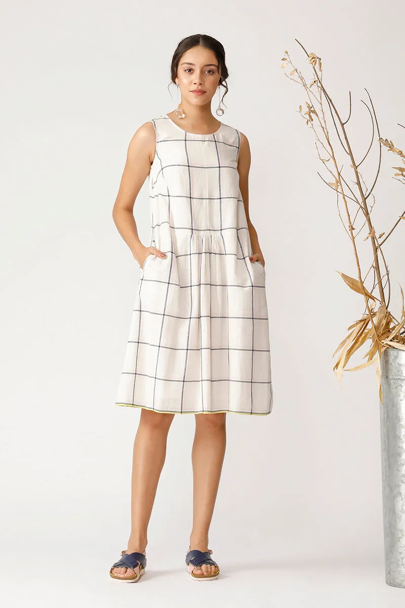 FONTANA CHECK DRESS