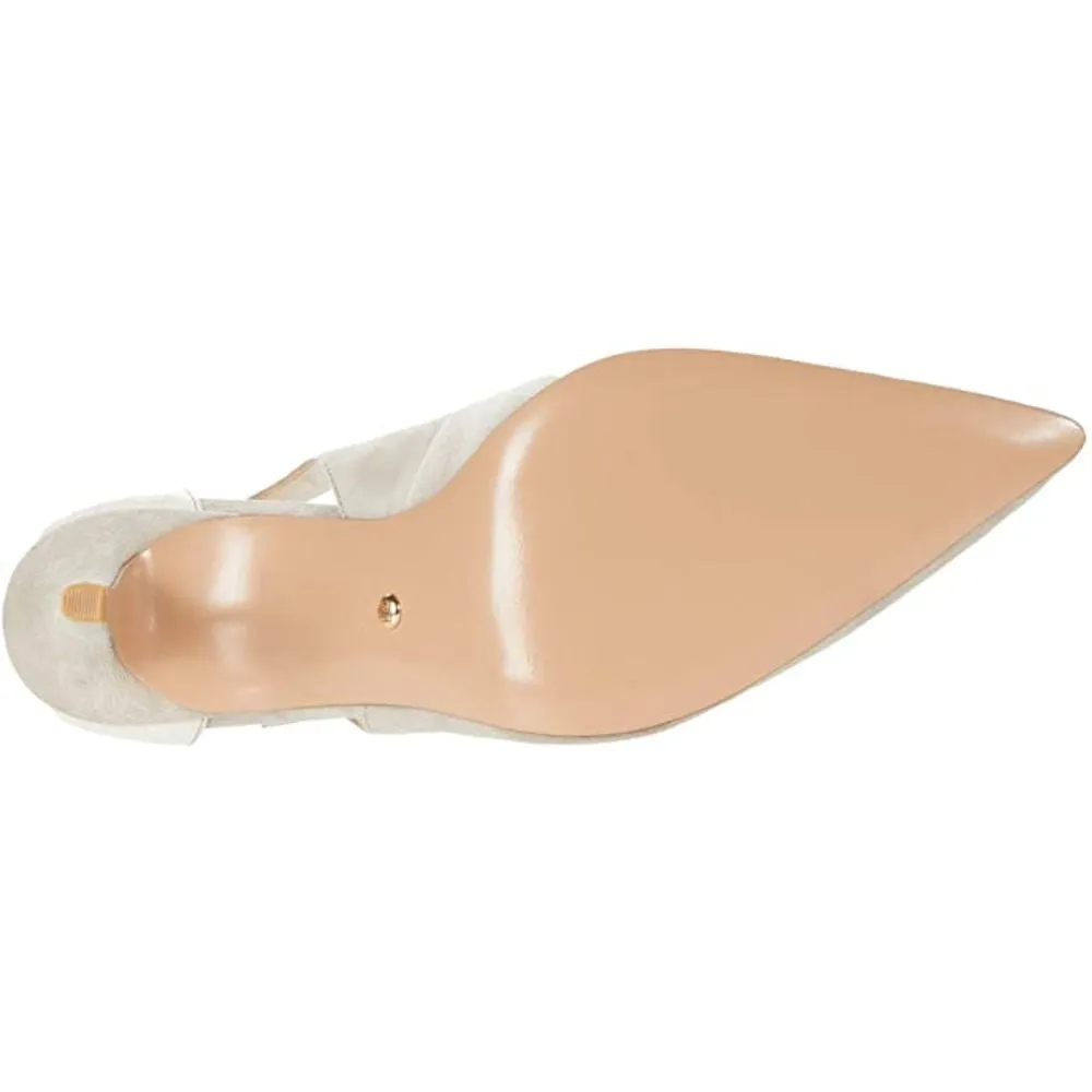 Harper Bone Leather and Suede Pelle Moda Pumps