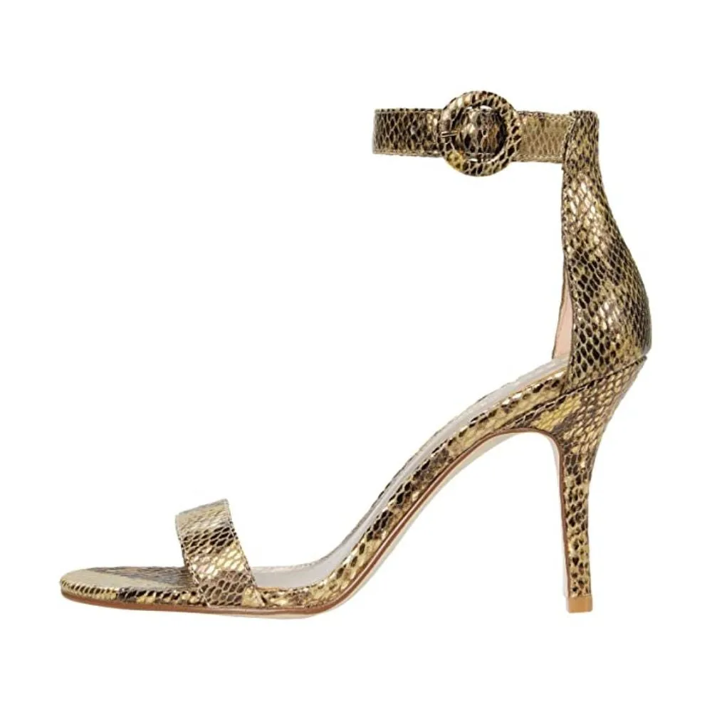 Kallie Snake Gold Multi Leather Pelle Moda Sandals