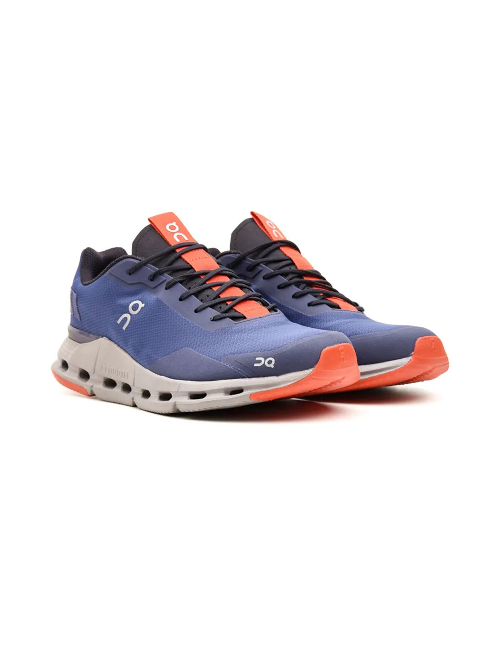Sneakers sportive blu e arancioni Cloudnova form