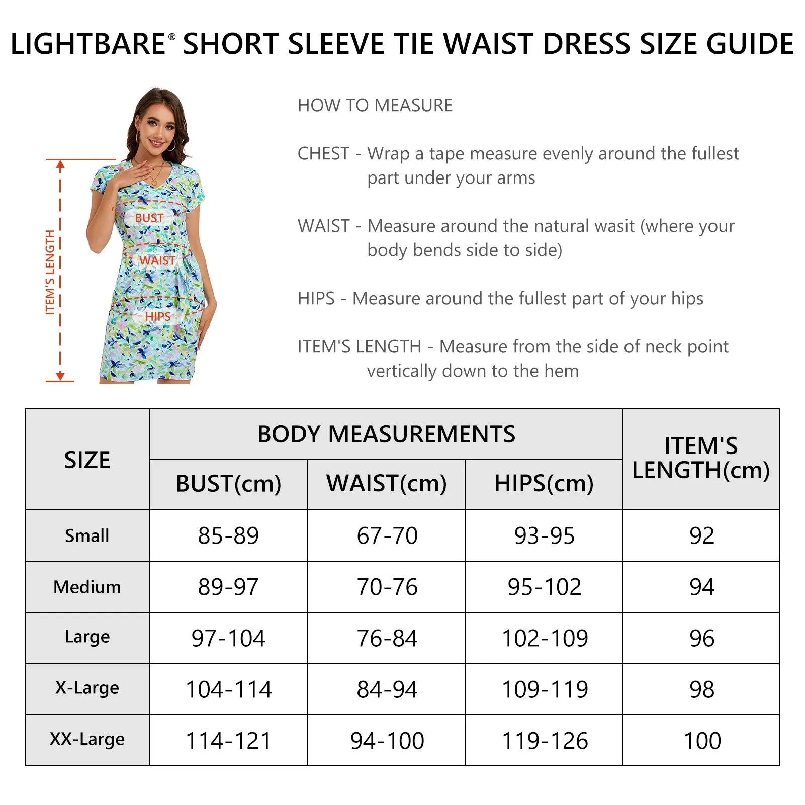 Women's UPF 50  Short Sleeve Tie Waist Dress LB13W