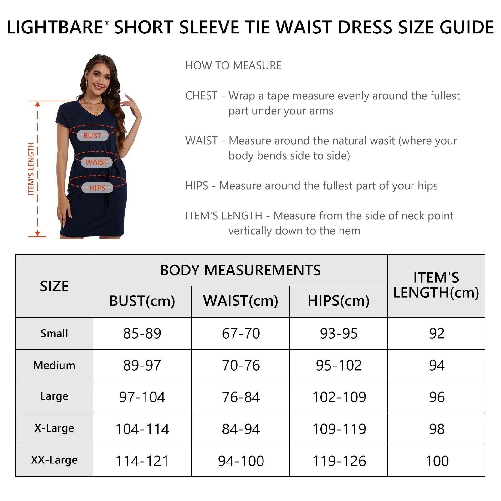 Women's UPF 50  Short Sleeve Tie Waist Dress LB13W
